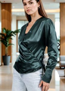 Shein Satin Top