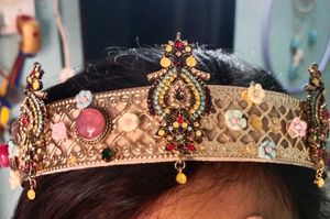 Dubai hair crown of High quality/ Rajwada type
