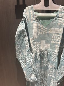 Sky Blue Summer Kurti