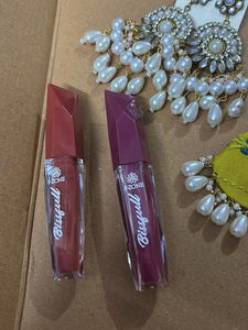 Earrings &amp; Lipstick Duo