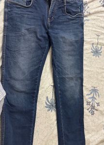 Men's Dark Wash Denim Jeans