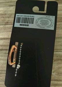 Golden Hair Claw Clip