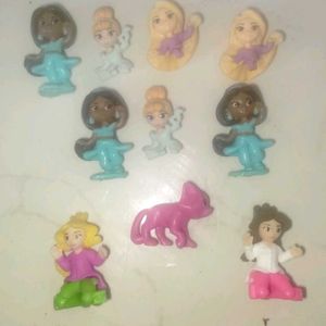 Assorted Doll Figures