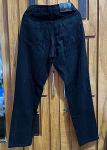 Black Straight Leg Jeans
