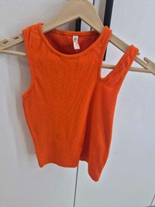 Orange Tank Top