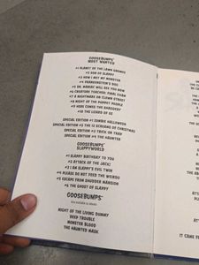 Slappy world Goosebumps hard cover