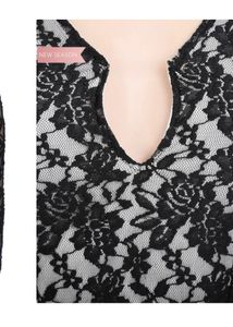 Lace Open back Dress