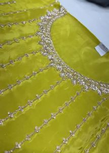 Elegant Yellow suit material