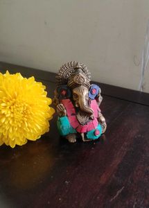 Ganesh idol brass heavy handcrafted ♦️✨❗