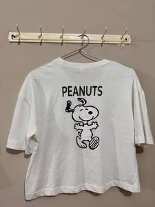 Snoopy Basic White T-shirt