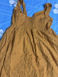 Cute Yellow Maxi Dress - Size Xs