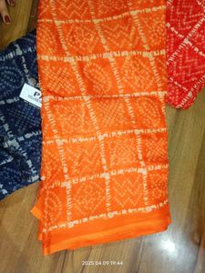 New Bhandej  Saree