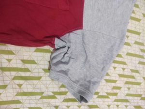 Large Color Blocked Polo T-Shirt