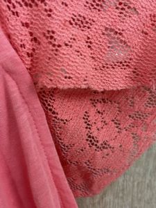 Cute Pink Lace Top