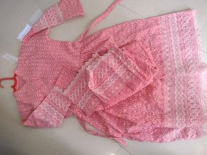 Embroidered Chikankari Co-ord Set