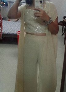 3 Piece Indo-Western Dress(Co-ord Set)