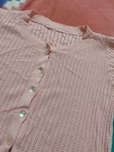 Pink Casual Shirt For Women&#39;s