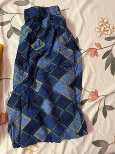 Yellow Embroidered KurtaSet