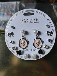 Roslynd Earring- New set of 7 pair