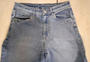 Blue casual denim jeans