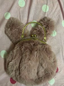 Fuzzy Bunny Purse