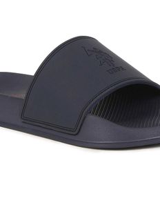 US POLO ASSN Mens Navy Blue Flip Flop Sliders