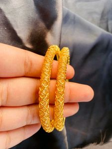 Gold Polish 1 Gr Bangles