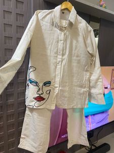 Face Line Art Co-ord Set