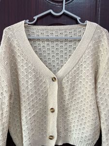 Crochet Knit Cardigan