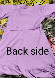 Nude Casual Midi Dress