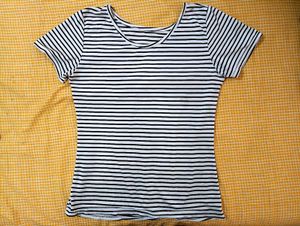 White Striped Tshirt