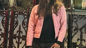 Pink Denim Jacket