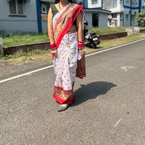 Durga Puja Sindoor Khela Sarre.  Grab It.