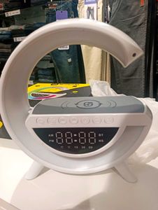 Moon Lamp with Clock