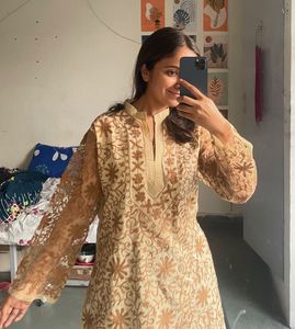 Elegant Embroidered Kurta