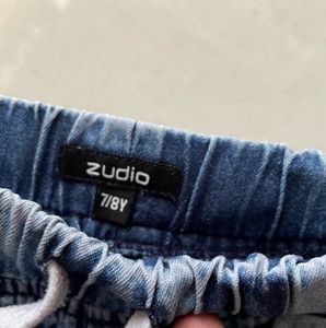Zudio Short Denim For Kids