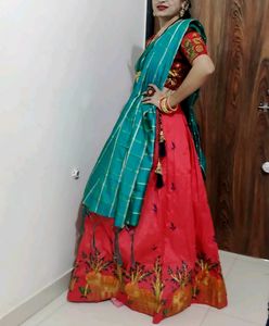 Lahnga With Blouse