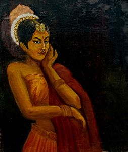 Oil Painting On Canvas, Not Dry