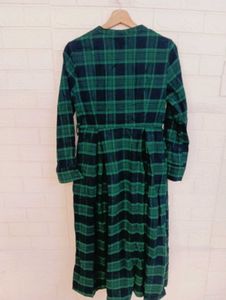 Green Plaid Dress