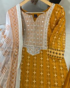 Rayon Kurta Pant Set