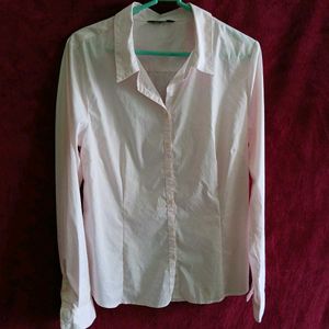 Light Pink Formal Office Siren Shirt Top Women