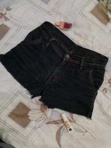 Micro Mini Denim Shorts