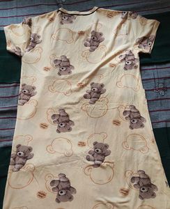 Cute Teddy Bear Nightdress