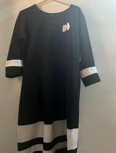Chic Black &amp; White Dress