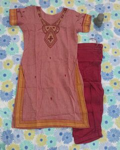 2 Stone Embroidery STYLE Kurta Set
