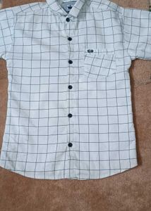 A White Checked Shirt.