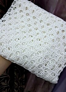 Net White Stylish Shrug