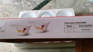 BOROSIL Larah 6 Bowl Set