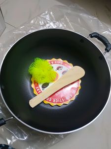 Non Stick Kadai With Ss Lid 🥘