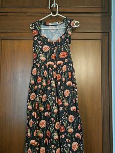 Floral Print Midi Dress